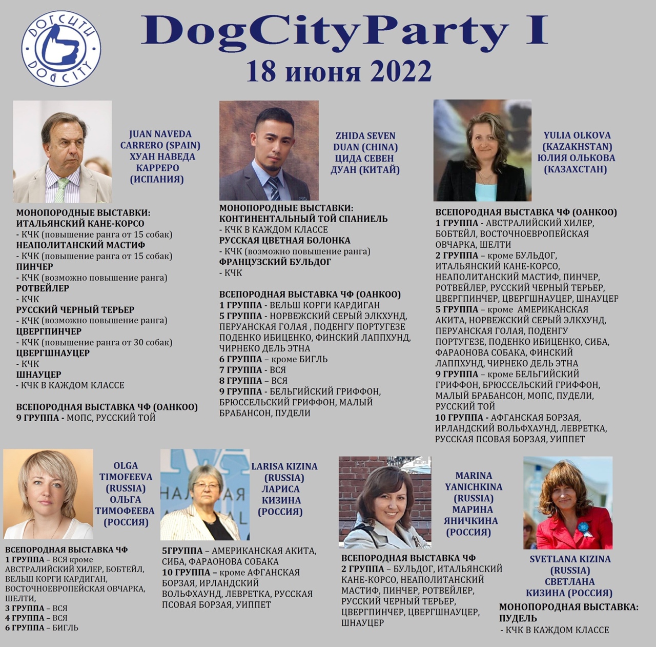 Обзор монопородных выставок